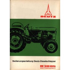 Deutz D3005 Operators Manual